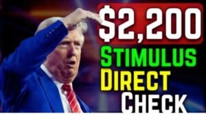 $2,200 Stimulus Check in 2025 Separating Fact from Fiction